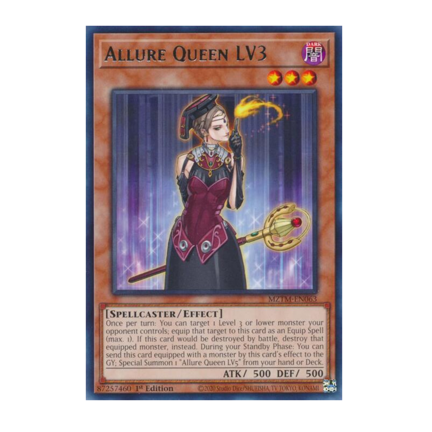 Yu-Gi-Oh! Allure Queen LV3 - Maze of the Master (MZTM)