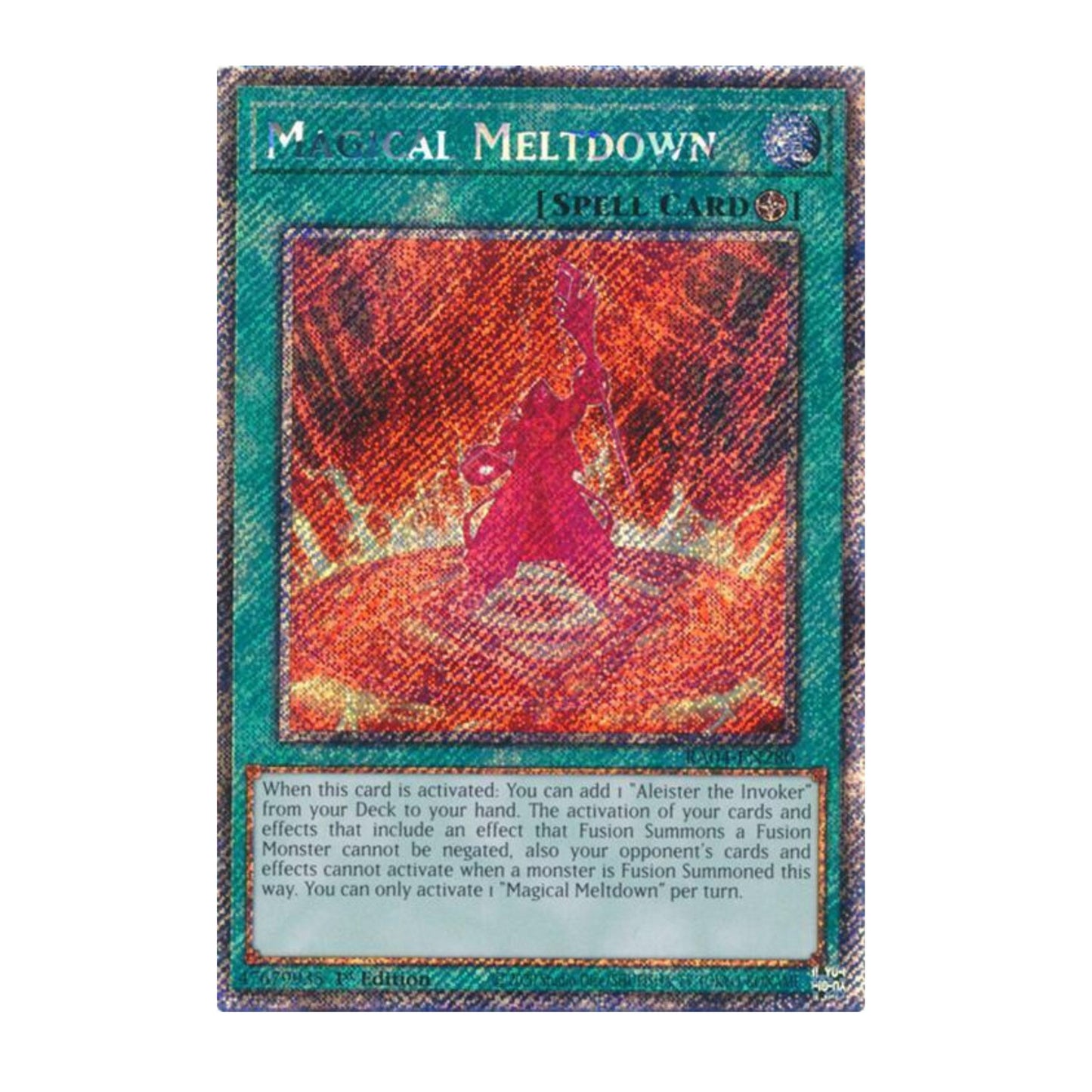 Yu-Gi-Oh! Magical Meltdown (Platinum Secret Rare) - Quarter Century Stampede