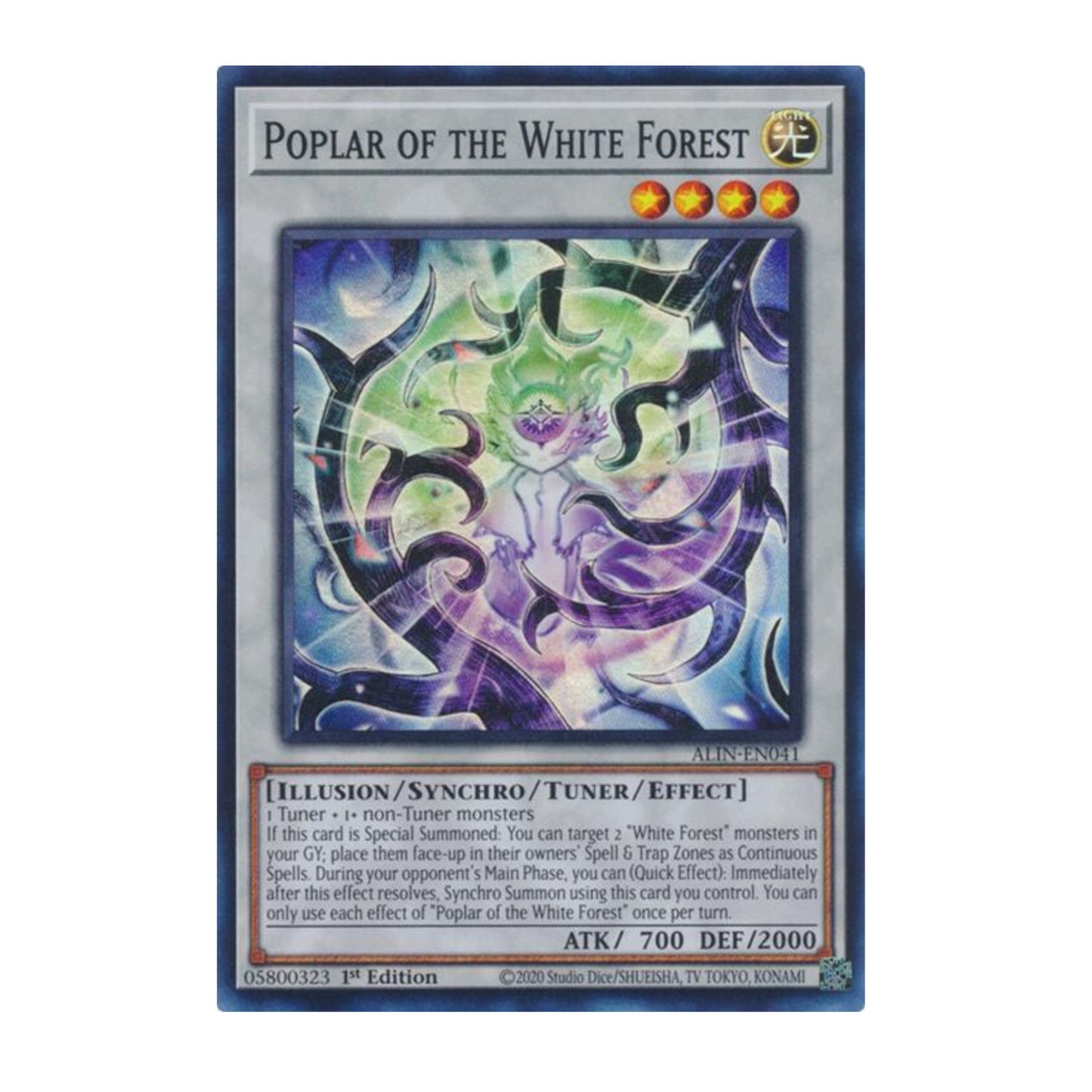 Yu-Gi-Oh! Poplar of the White Forest - Alliance Insight (ALIN)