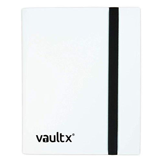 Vault X 4-Pocket Strap Binder White