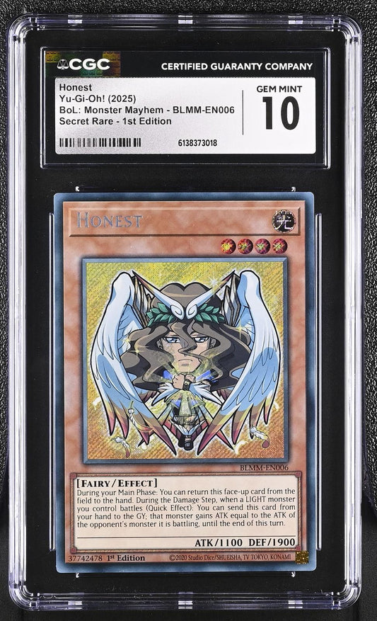 2025 BoL: Monster Mayhem #BLMM-EN006 Honest CGC 10