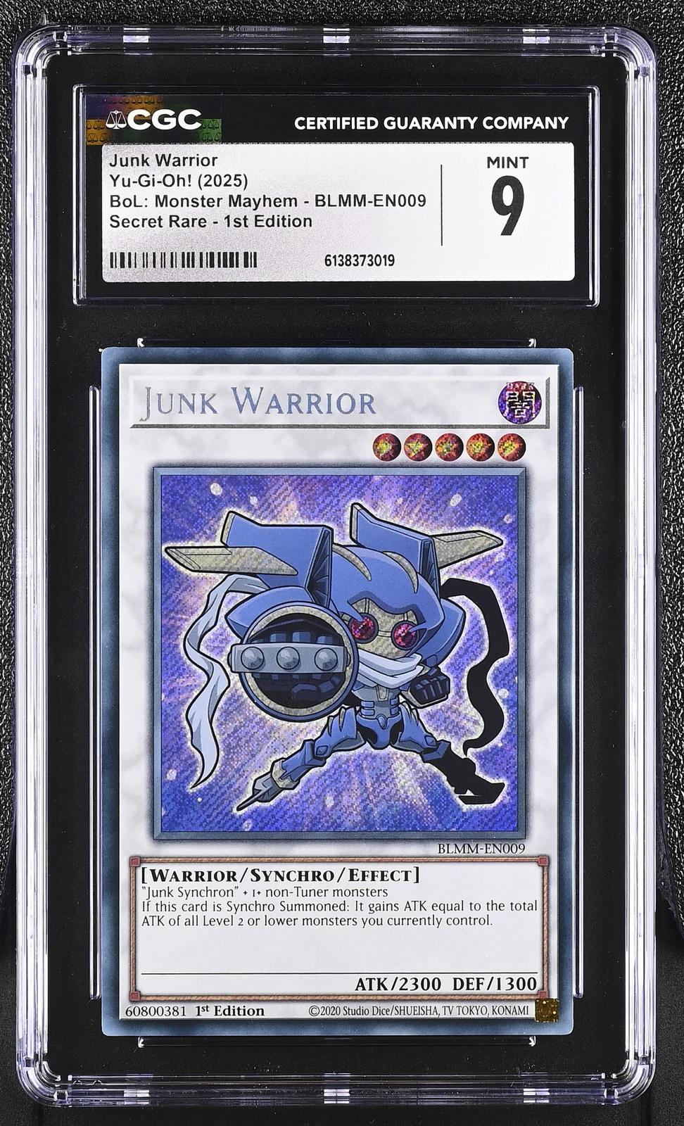 2025 BoL: Monster Mayhem #BLMM-EN009 Junk Warrior CGC 9
