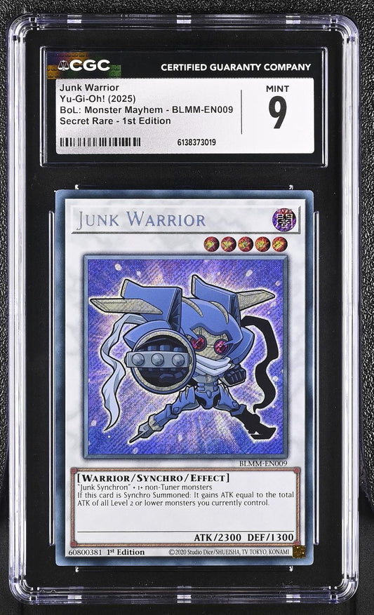 2025 BoL: Monster Mayhem #BLMM-EN009 Junk Warrior CGC 9