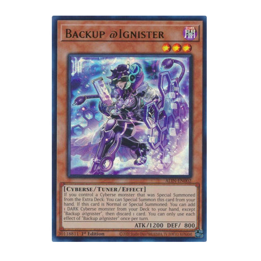 Yu-Gi-Oh! Backup @Ignister - Alliance Insight (ALIN)