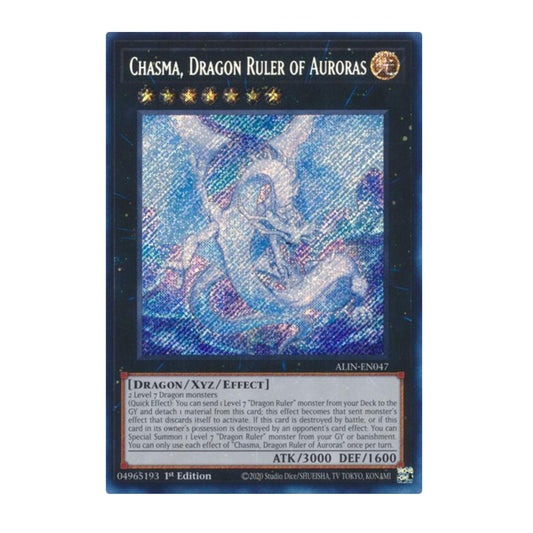 Yu-Gi-Oh! Chasma, Dragon Ruler of Auroras - Alliance Insight (ALIN)