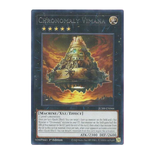 Yu-Gi-Oh! Chronomaly Vimana - Justice Hunters (JUSH)