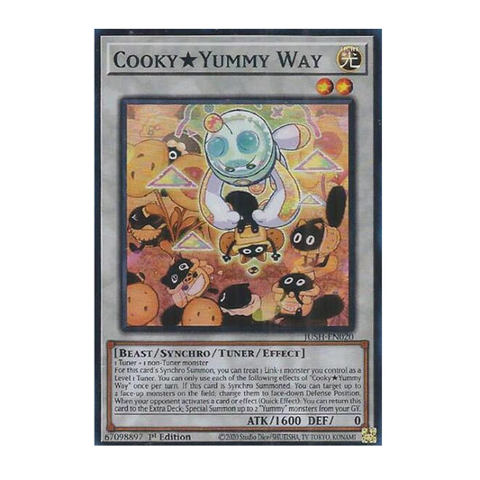 Yu-Gi-Oh! CookyYummy Way (Super Rare) - Justice Hunters (JUSH)