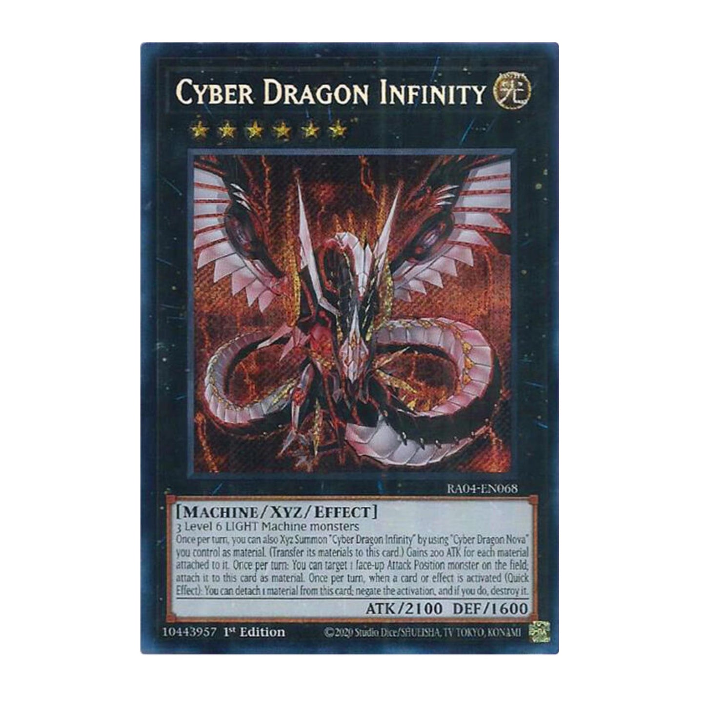 Yu-Gi-Oh! Cyber Dragon Infinity (Secret Rare) - Quarter Century Stampede