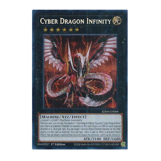 Yu-Gi-Oh! Cyber Dragon Infinity (Secret Rare) - Quarter Century Stampede