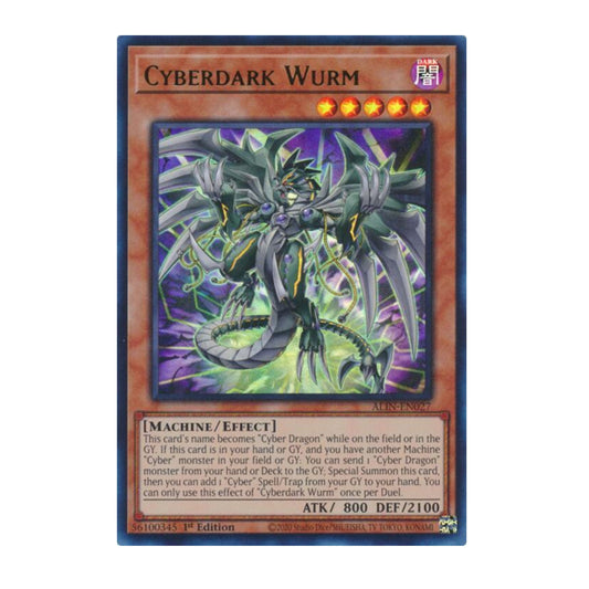 Yu-Gi-Oh! Cyberdark Wurm - Alliance Insight (ALIN)