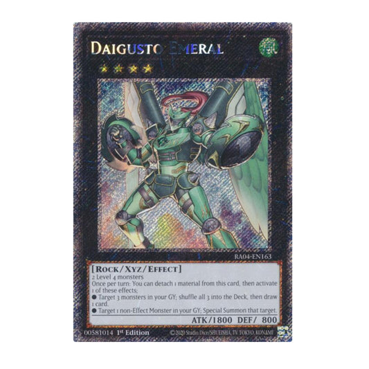 Yu-Gi-Oh! Daigusto Emeral (Platinum Secret Rare) - Quarter Century Stampede