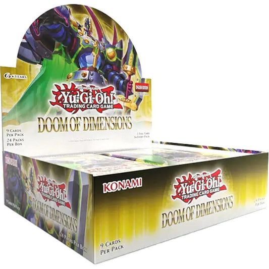 Yu-Gi-Oh! Doom of Dimensions Booster Box [1st Edition] - Doom of Dimensions (DOOD