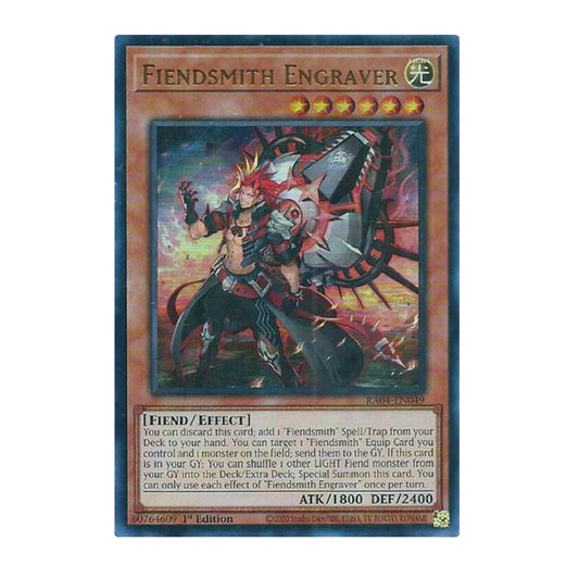 Yu-Gi-Oh! Fiendsmith Engraver (UR) - Quarter Century Stampede