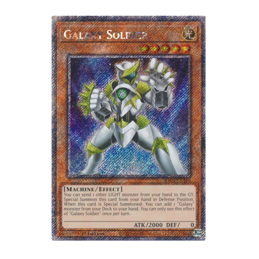 Yu-Gi-Oh! Galaxy Soldier (Platinum Secret Rare) - Quarter Century Stampede