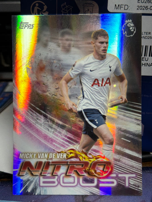 Micky Van De Ven - Topps Premier League 2026/27 Nitro Boost NB 22