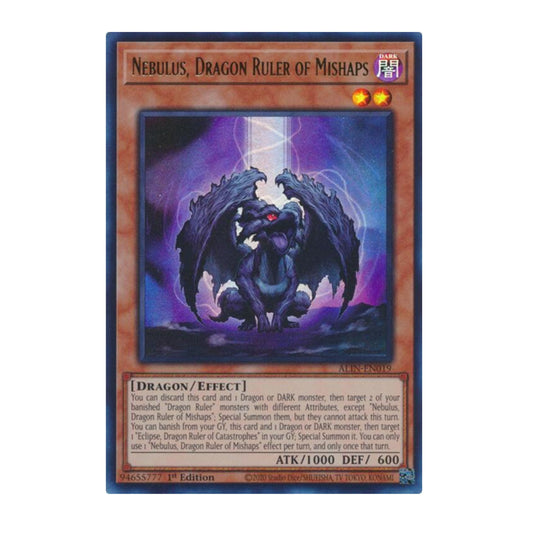 Yu-Gi-Oh! Nebulus, Dragon Ruler of Mishaps - Alliance Insight (ALIN)