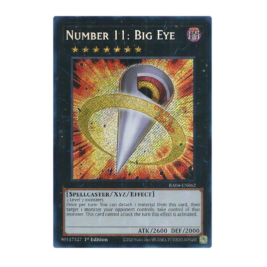 Yu-Gi-Oh! Number 11: Big Eye (Secret Rare) - Quarter Century Stampede