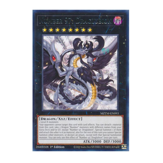 Yu-Gi-Oh! Number 97: Draglubion - Maze of the Master (MZTM)