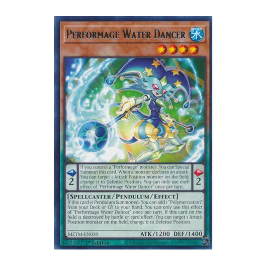 Yu-Gi-Oh! Performage Water Dancer - Maze of the Master (MZTM)