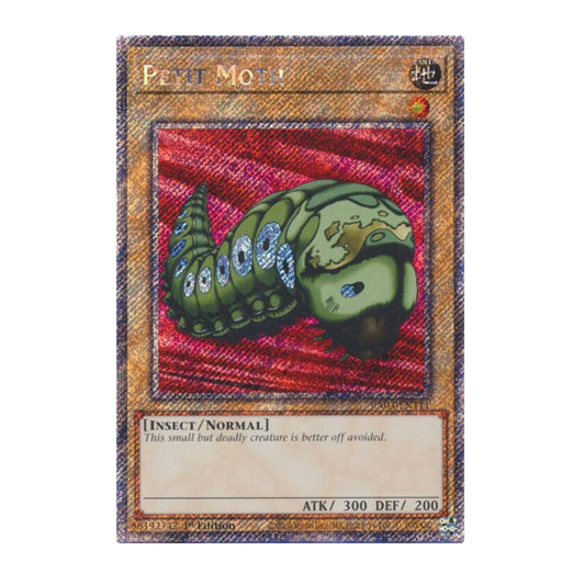 Yu-Gi-Oh! Petit Moth (Platinum Secret Rare) - Quarter Century Stampede