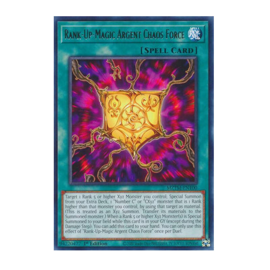 Yu-Gi-Oh! Rank-Up-Magic Argent Chaos Force - Maze of the Master (MZTM)