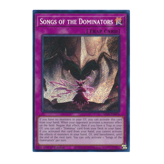 Yu-Gi-Oh! Songs of the Dominators - Alliance Insight (ALIN)
