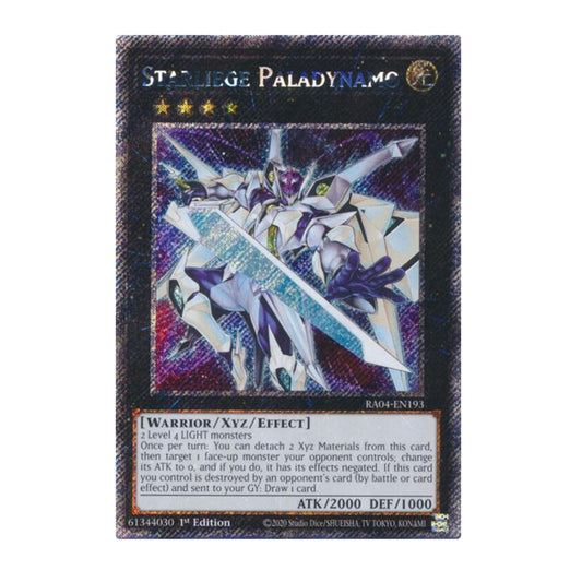 Yu-Gi-Oh! Starliege Paladynamo (Platinum Secret Rare) - Quarter Century Stampede