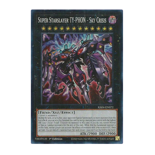 Yu-Gi-Oh! Super Starslayer TY-PHON - Sky Crisis - Quarter Century Stampede