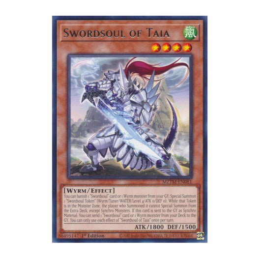 Yu-Gi-Oh! Swordsoul of Taia - Maze of the Master (MZTM)