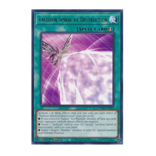 Yu-Gi-Oh! Tachyon Spiral of Destruction - Maze of the Master (MZTM)