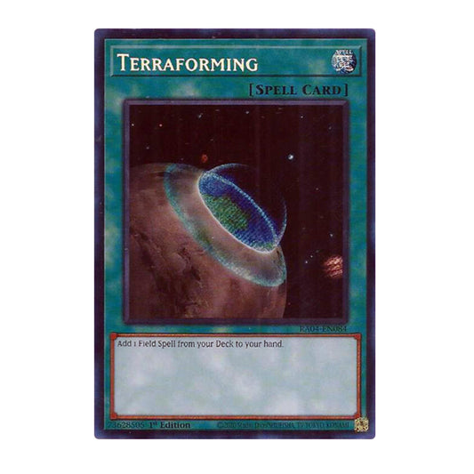Yu-Gi-Oh! Terraforming (Secret Rare) - Quarter Century Stampede