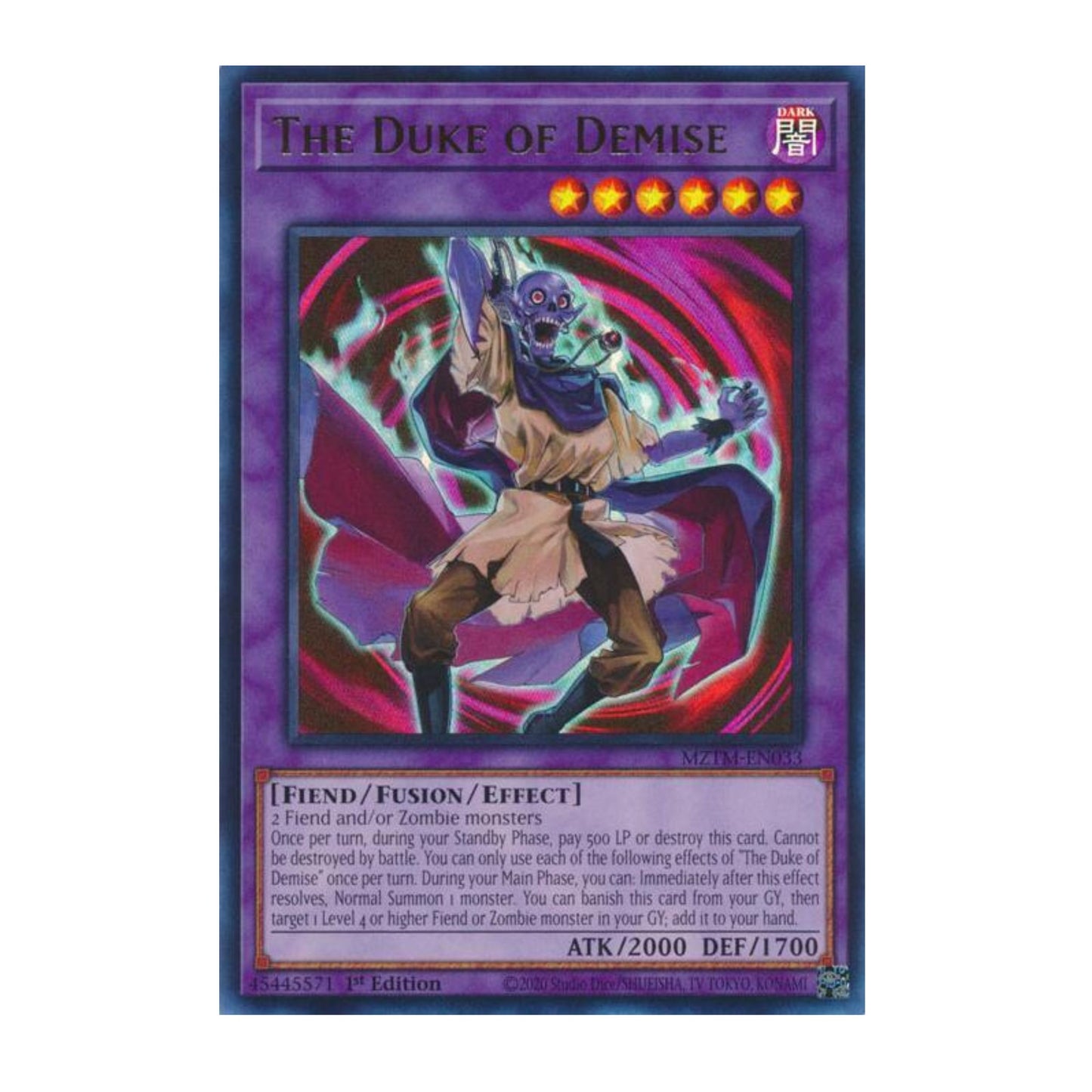 Yu-Gi-Oh! The Duke of Demise - Maze of the Master (MZTM)