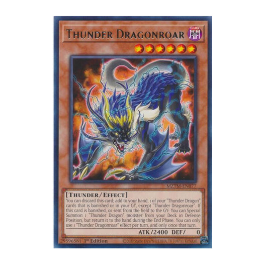 Yu-Gi-Oh! Thunder Dragonroar - Maze of the Master (MZTM)