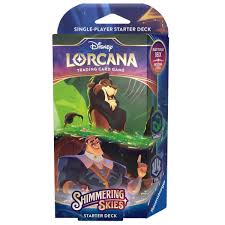 Disney Lorcana: Shimmering Skies - Starter Deck / Emerald & Steel